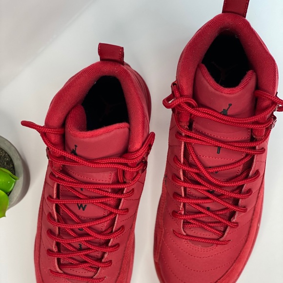 🔥 Jordan 12 Retro Gym Red Size 7Y 🔥 - Picture 6 of 11